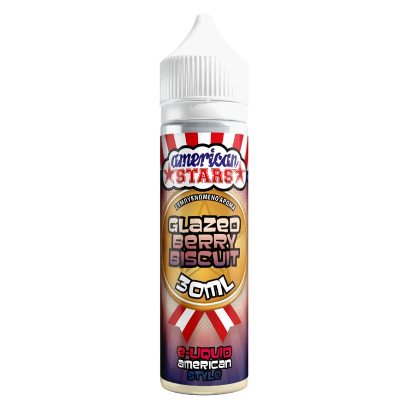 American Stars Glazed Berry Biscuit 30/60ml