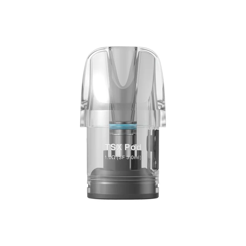 Aspire Tsx Clear Replacement Pod 3ml 1.0 Ohm 2pcs - ASPIRE Brand - Refillable Pods