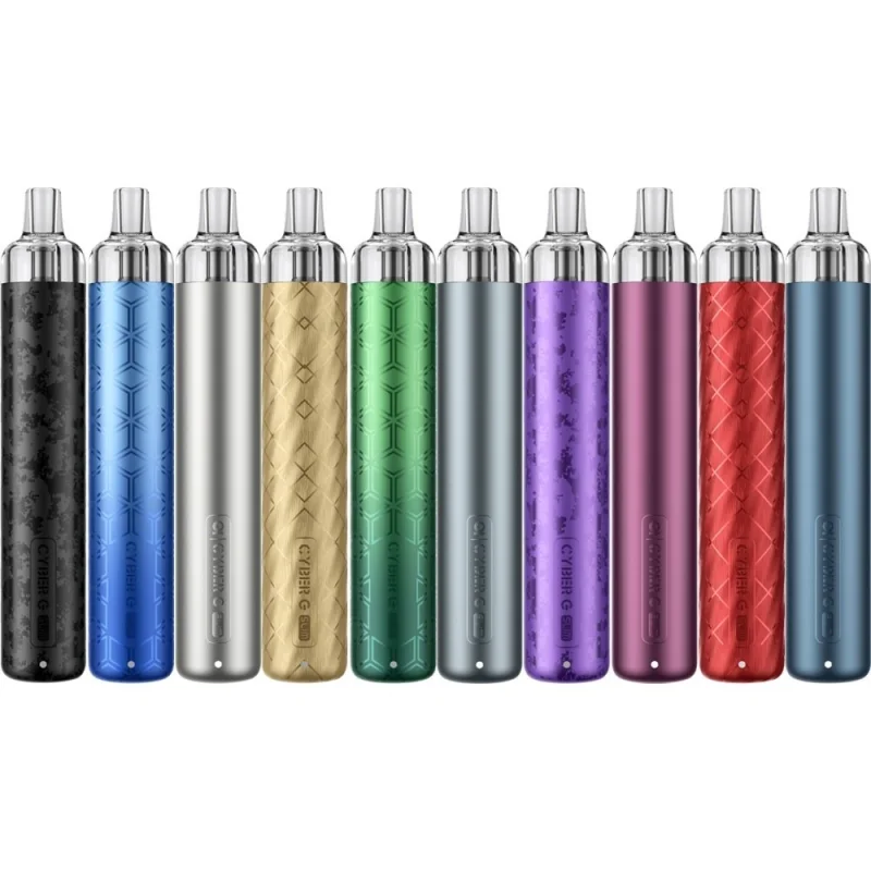 Aspire Cyber G Slim Dte Pod Kit Metal Version Metallic Purple Red