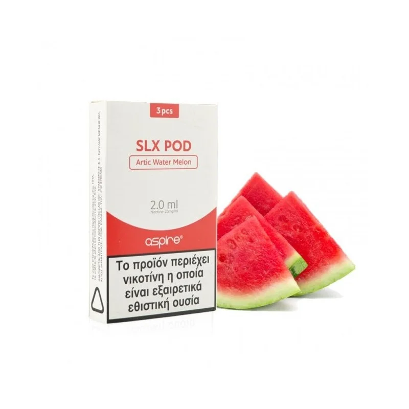 Aspire Slx Pod Arctic Watermelon 2ml 3pcs - ASPIRE Brand - Prefilled Pods