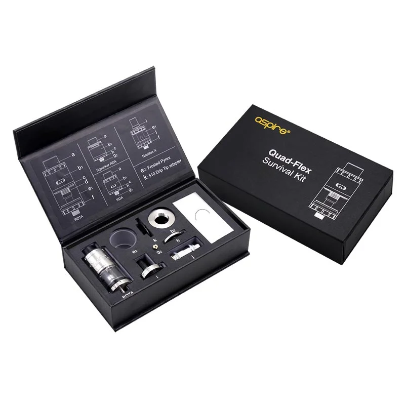Aspire Quad Flex Survival Kit 2ml Silver
