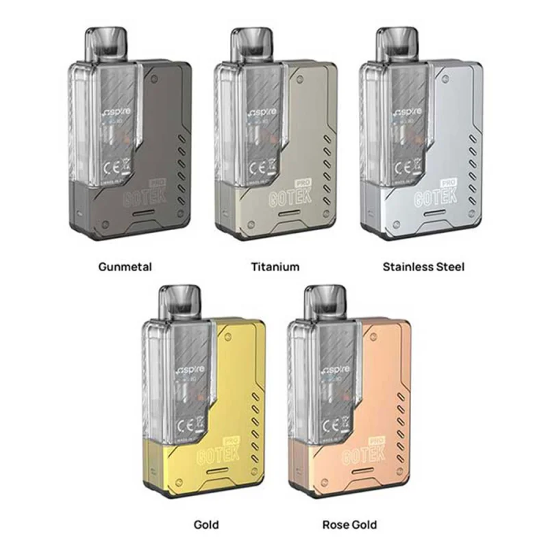 Aspire Gotek Pro Pod Kit 2ml Stainless Steel
