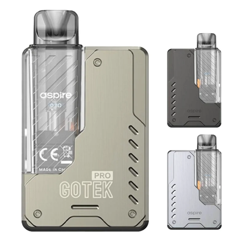 Aspire Gotek Pro Pod Kit 2ml Stainless Steel