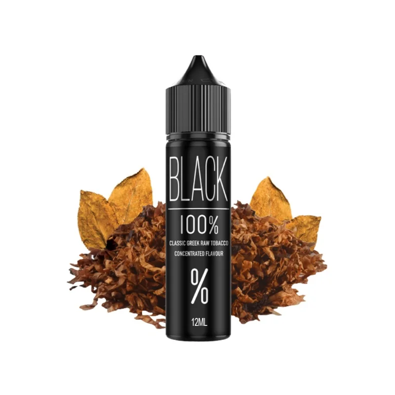 Black 100 % 12/60ml - BLACK Brand - Flavour Shots