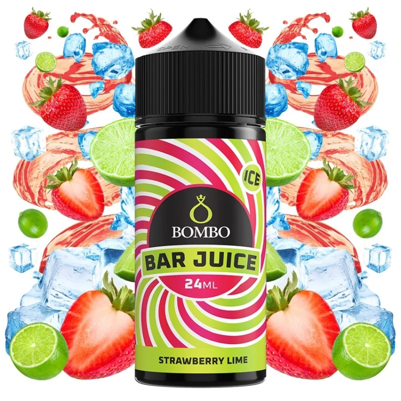 Bombo Bar Juice Strawberry Lime Ice 20/120ml