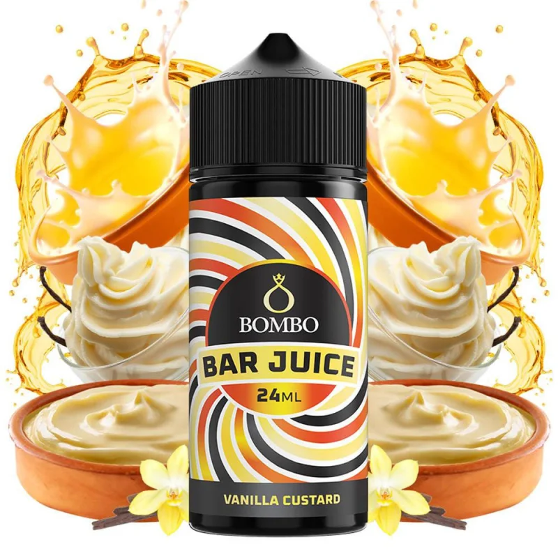 Bombo Bar Juice Vanilla Custard 24/120ml