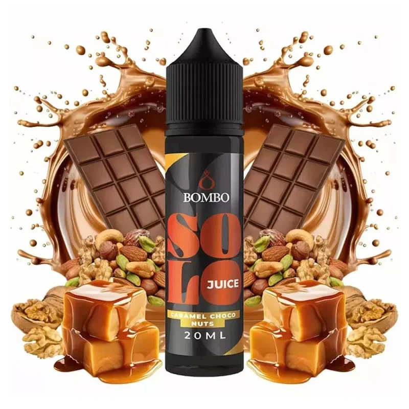 Bombo Solo Juice Caramel Choco Nuts 15ml/60ml
