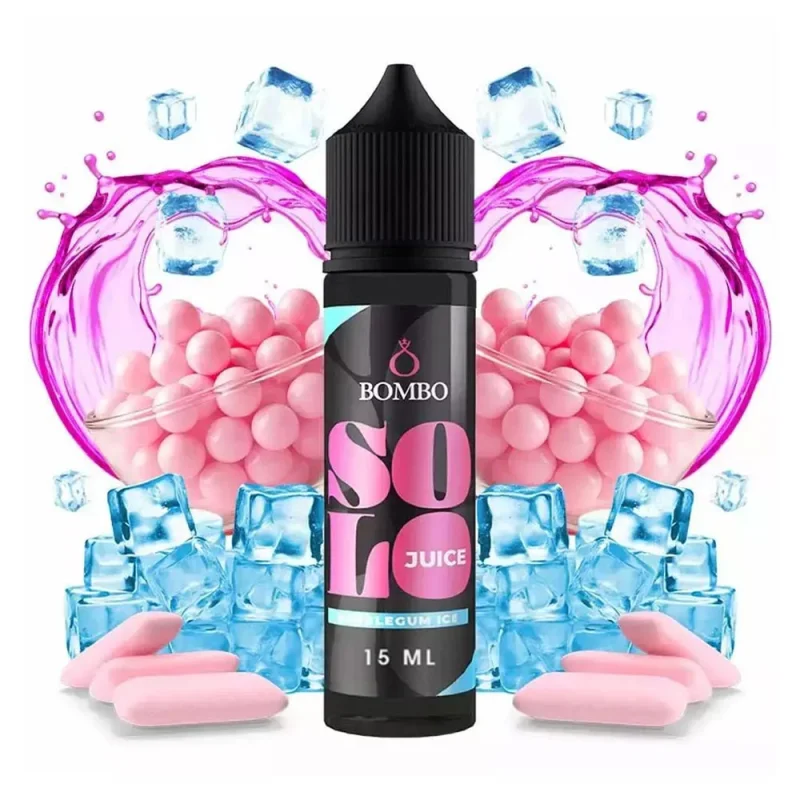 Bombo Solo Juice Bubblegum Ice 15ml/60ml