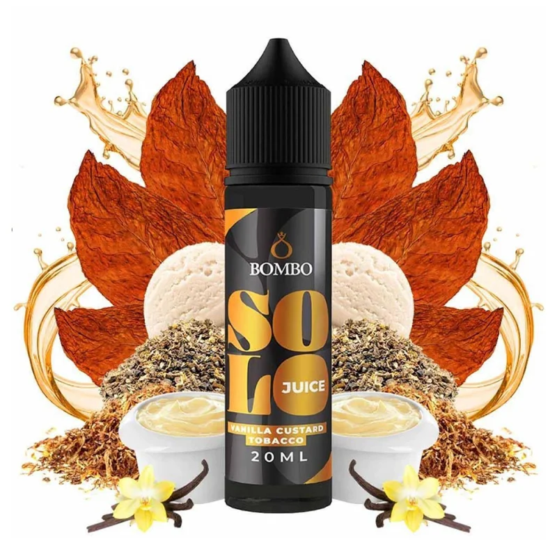 Bombo Solo Juice Vanilla Custard Tobacco 15ml/60ml