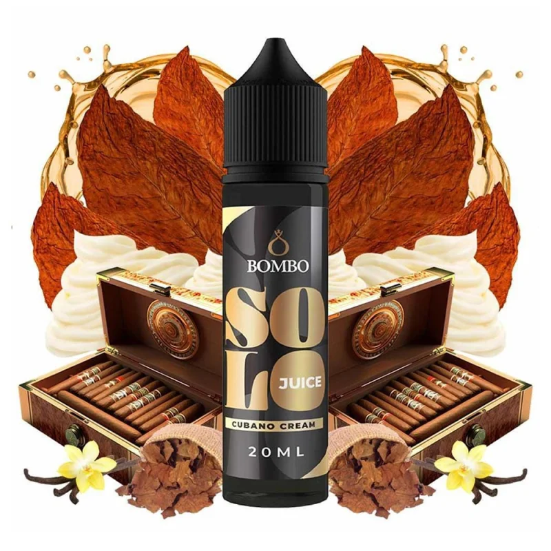 Bombo Solo Juice Cubano Cream 15ml/60ml