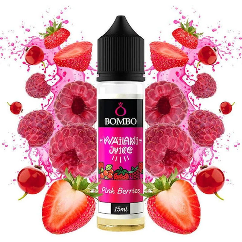 Bombo Wailani Juice Pink Berries 15/60ml