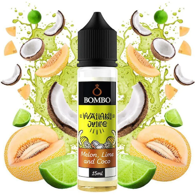 Bombo Wailani Juice Melon Lime And Coco 15/60ml