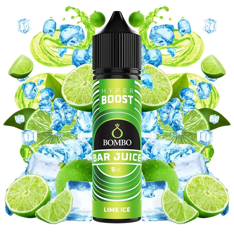 Bombo Bar Juice Hyper Boost Lime Ice 5/60ml
