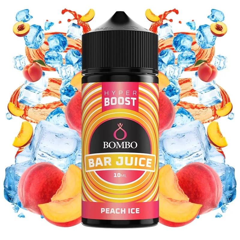 Bombo Bar Juice Hyper Boost Peach 10/120ml