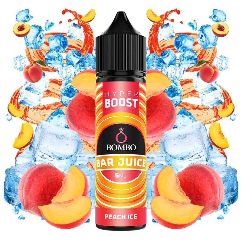 Bombo Bar Juice Hyper Boost Peach 5/60ml