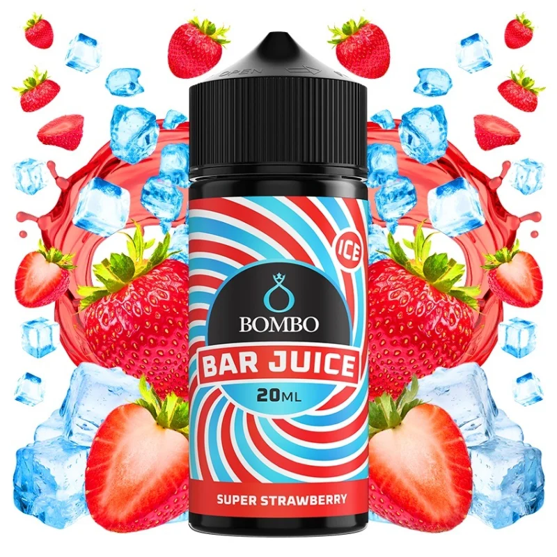 Bombo Bar Juice Super Strawberry 20/120ml