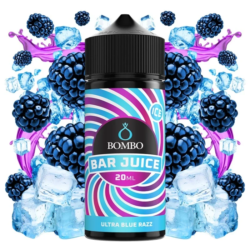 Bombo Bar Juice Ultra Blue Razz 20/120ml