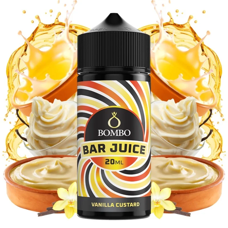 Bombo Bar Juice Vanilla Custard 20/120ml