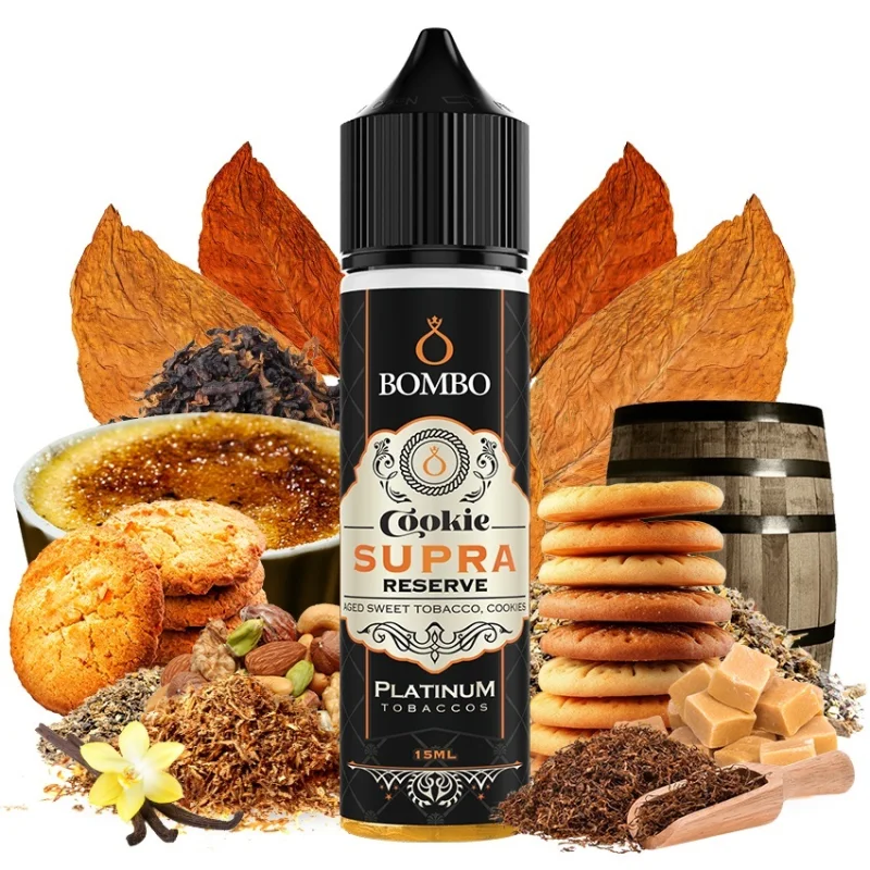 Bombo Platinum Tobaccos Cookie Supra Reserve 15/60ml