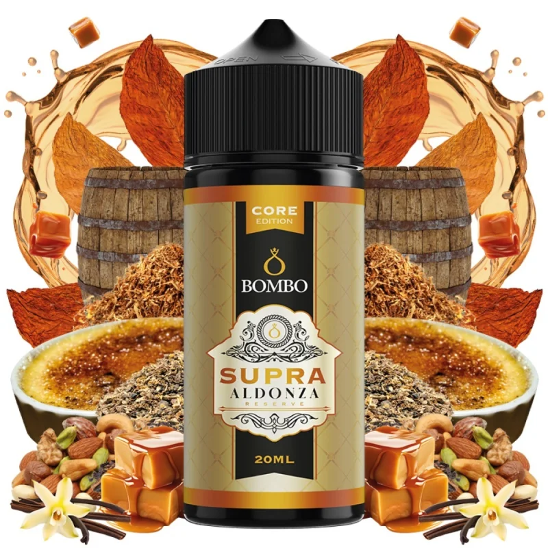 Bombo Platinum Tobaccos Supra Aldonza Core Edition 20/120ml