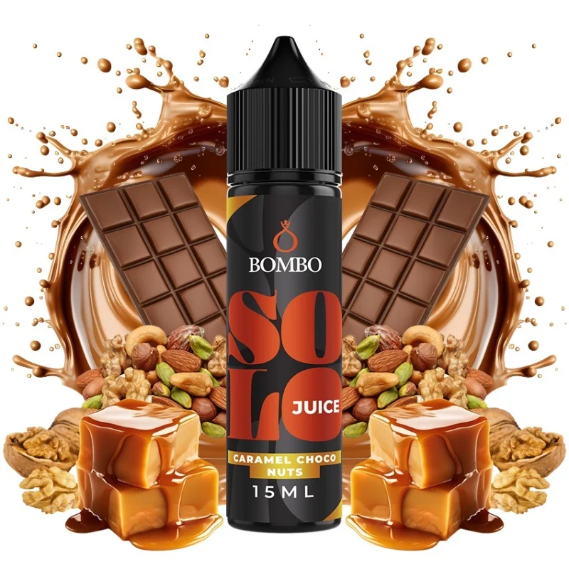 Bombo Solo Caramel Choco Nuts 15/60ml