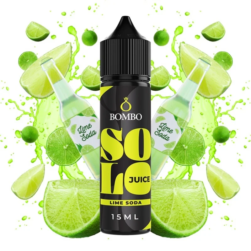 Bombo Solo Lime Soda 15/60ml