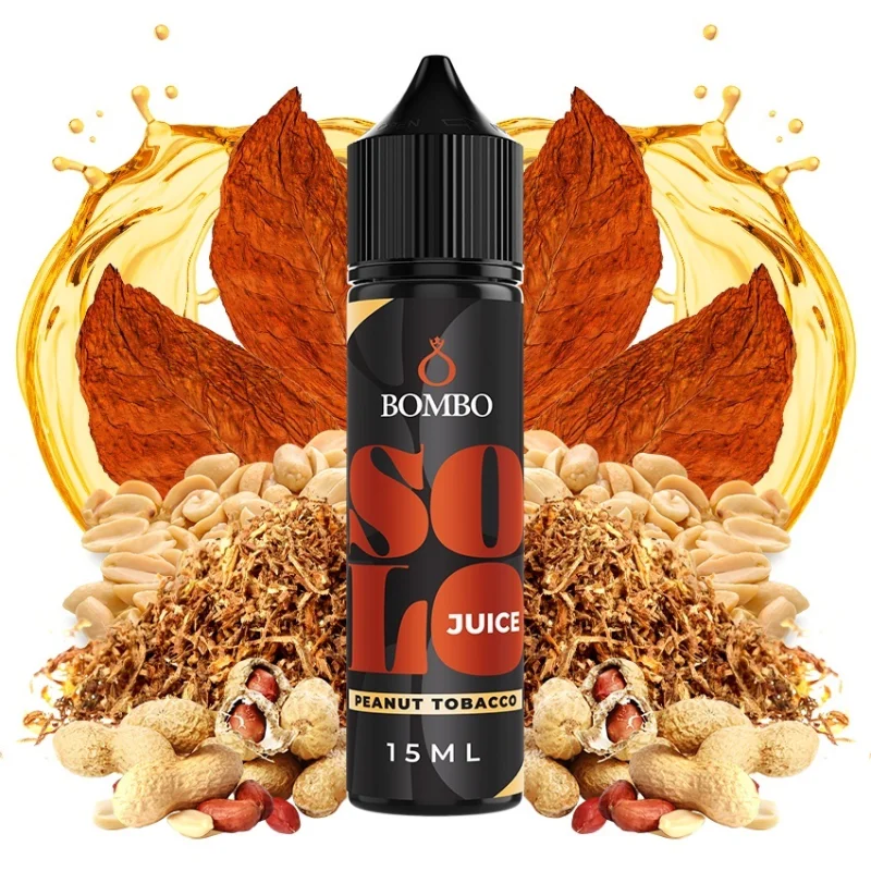 Bombo Solo Peanut Tobacco 15/60ml