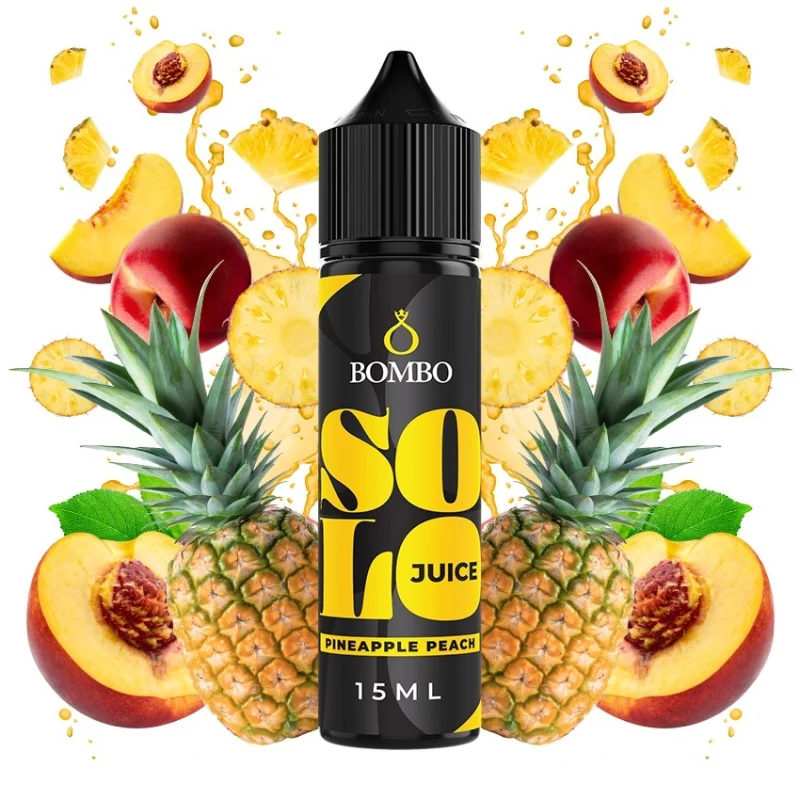 Bombo Solo Pineapple Peach 15/60ml