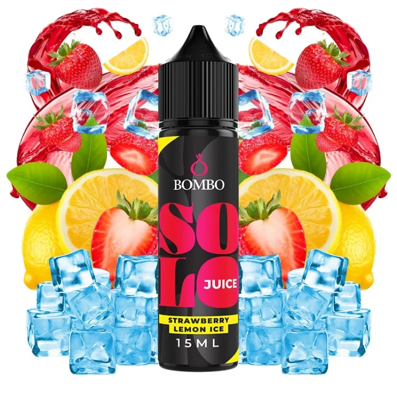 Bombo Solo Strawberry Lemon Ice 15/60ml
