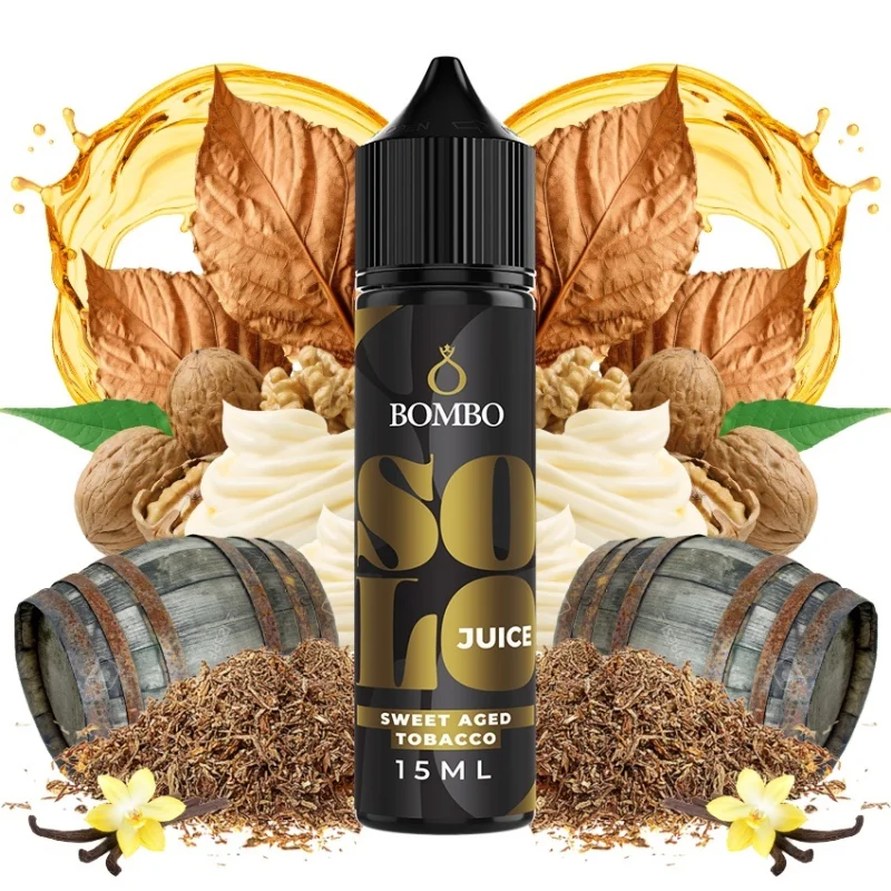 Bombo Solo Sweet Aged Tobacco 15/60ml