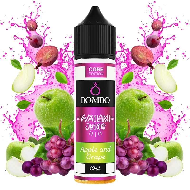 Bombo Wailani Juice Apple And Grape Core Edition 10/60ml