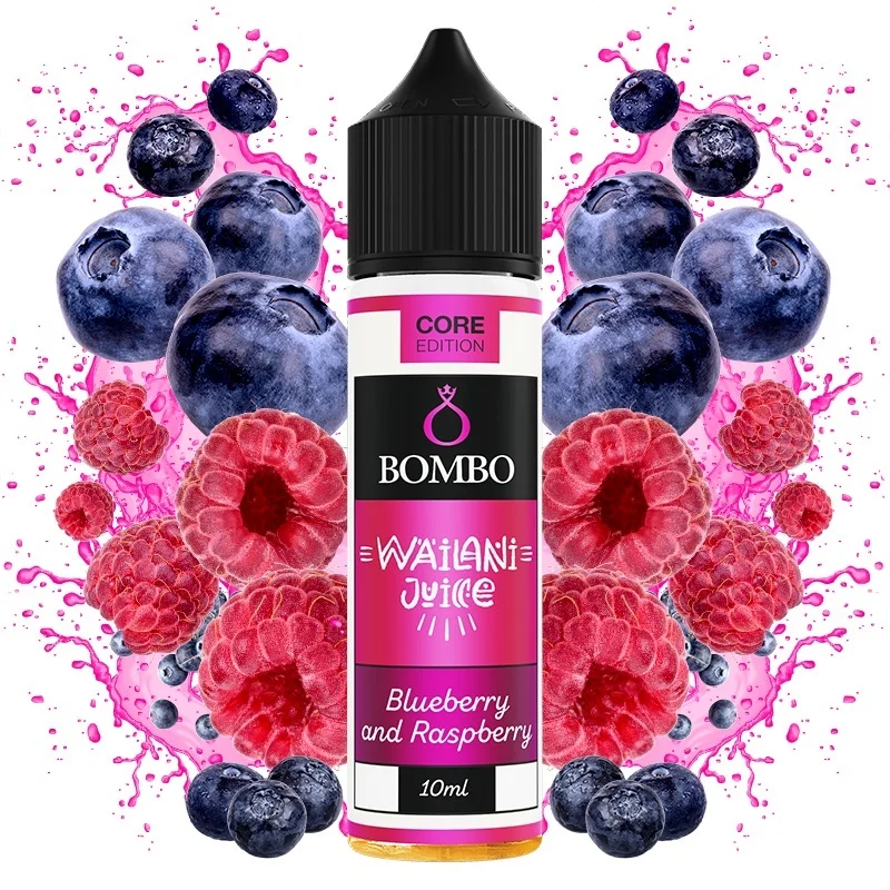 Bombo Wailani Juice Blueberry And Raspberry Core Edition 10/60ml