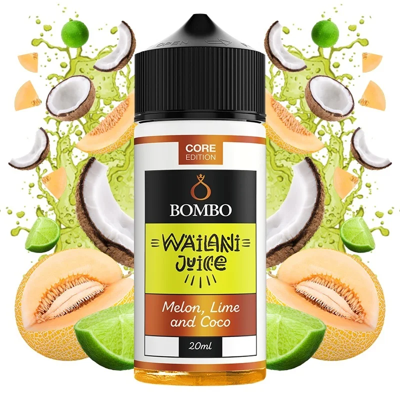 Bombo Wailani Juice Melon Lime And Coco Core Edition 20/120ml