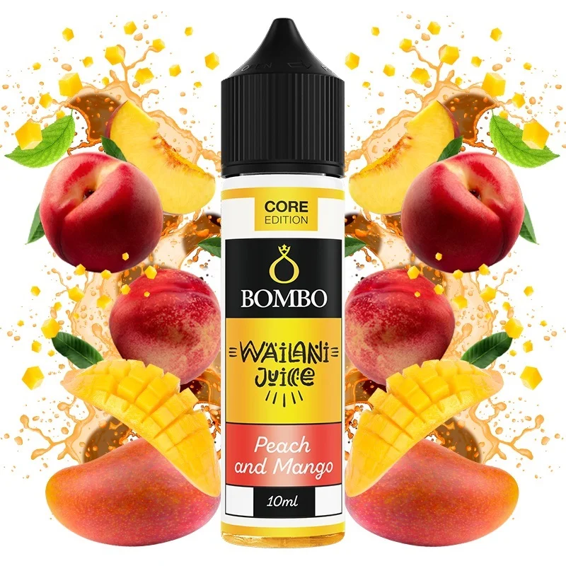 Bombo Wailani Juice Peach And Mango Core Edition 10/60ml