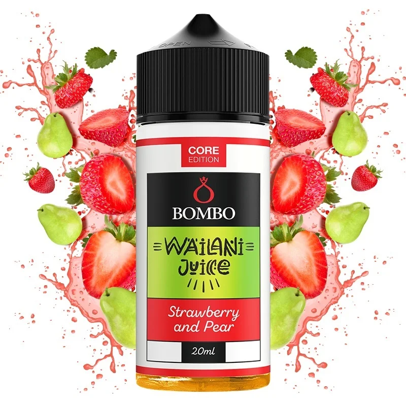 Bombo Wailani Juice Strawberry Pear Core Edition 20/120ml