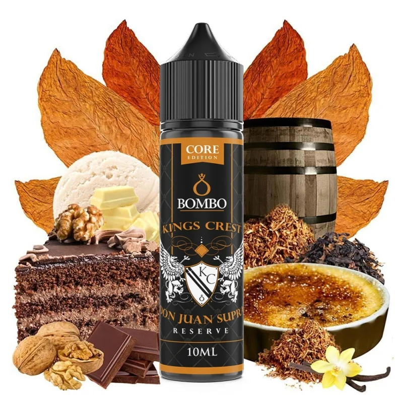 Bombo X Kings Crest Don Juan Supra Reserve 10/60ml