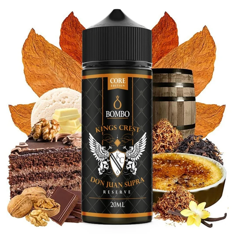 Bombo X Kings Crest Don Juan Supra Reserve 20/120ml