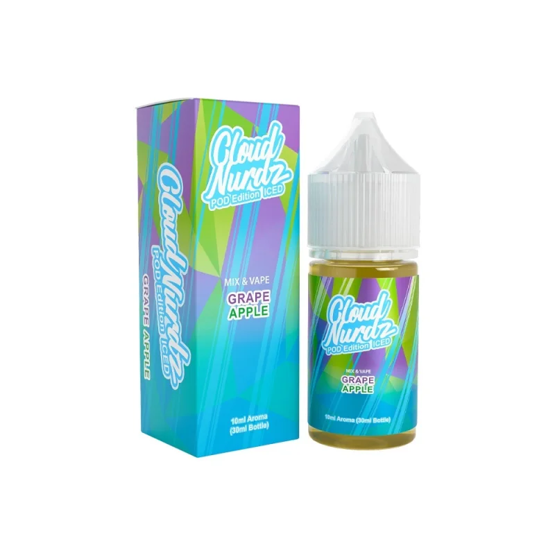 Cloud Nurdz Grape Apple Pod Edition Iced 10/30ml