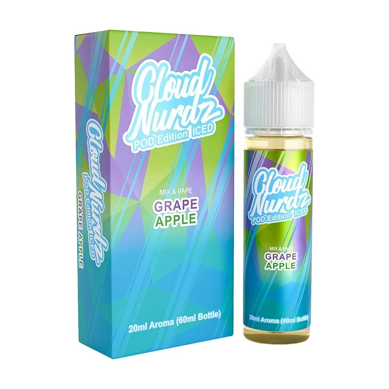Cloud Nurdz Grape Apple Pod Edition Iced 20/60ml