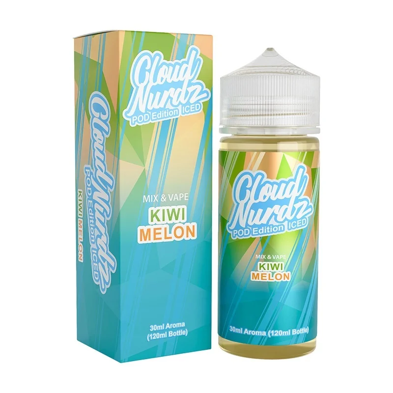 Cloud Nurdz Kiwi Melon Pod Edition Iced 30/120ml