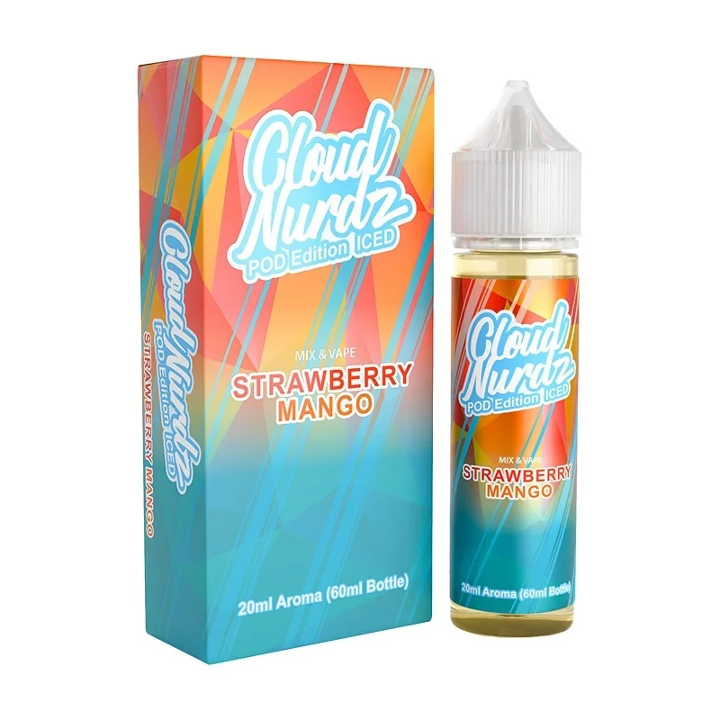 Cloud Nurdz Strawberry Mango Pod Edition Iced 20/60ml