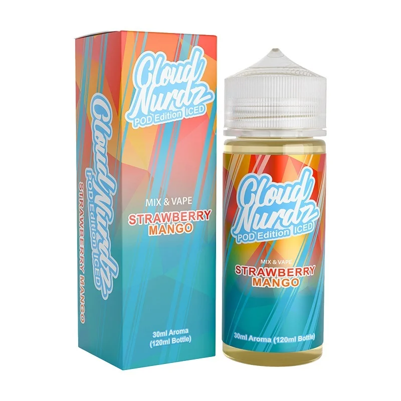 Cloud Nurdz Strawberry Mango Pod Edition Iced 30/120ml