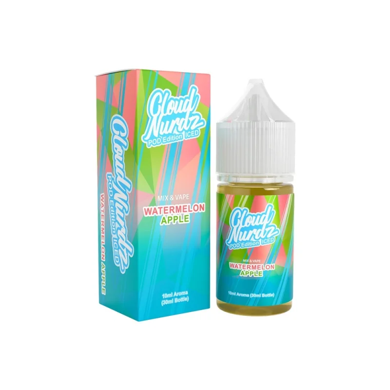 Cloud Nurdz Watermelon Apple Pod Edition Iced 10/30ml