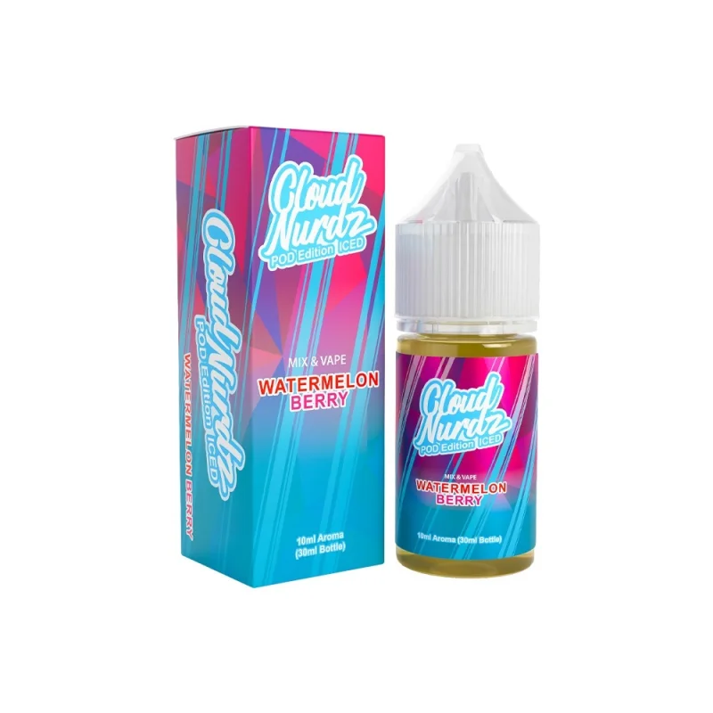 Cloud Nurdz Watermelon Berry Pod Edition Iced 10/30ml