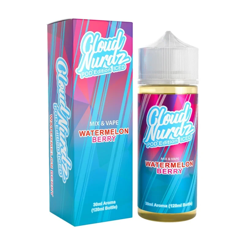 Cloud Nurdz Watermelon Berry Pod Edition Iced 30/120ml