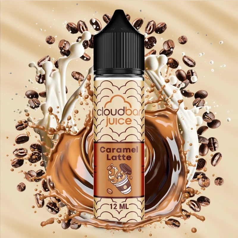 Cloudbar Juice Caramel Latte 12/60ml