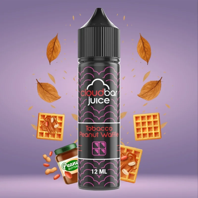 Cloudbar Juice Tobacco Peanut Waffle 12/60ml