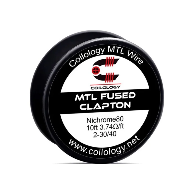 Coilology MTL Fused Clapton Ni80 2-30/40 3.74Ohm/Ft