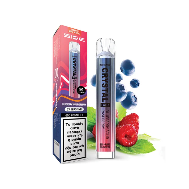 Ske Crystal Bar Blueberry Sour Raspberry 20mg 2ml