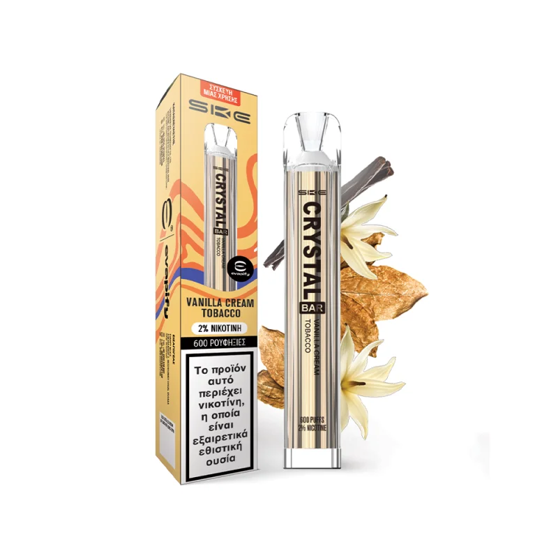 Ske Crystal Bar Vanilla Cream Tobacco 20mg 2ml